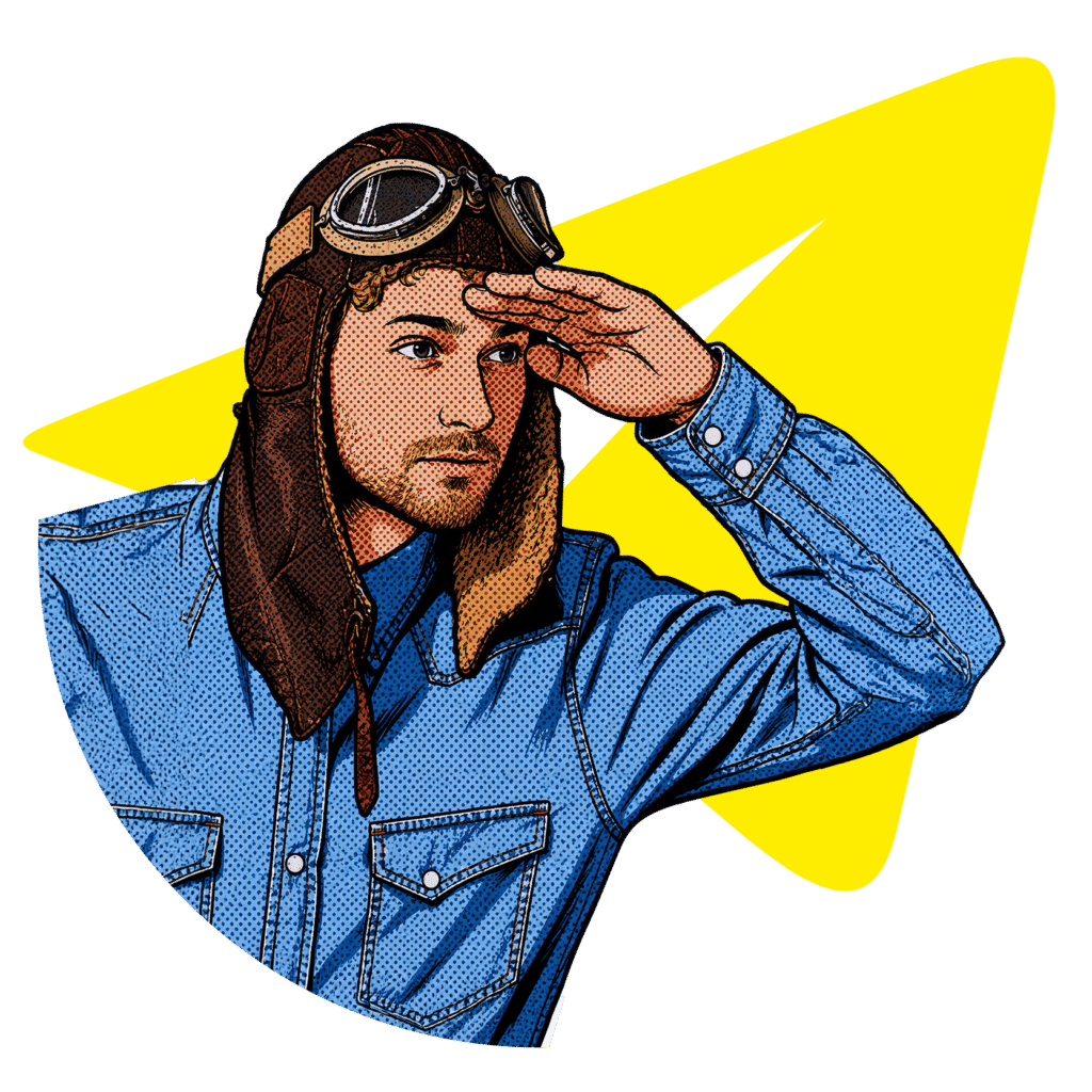 porteur de projet tech illustration
