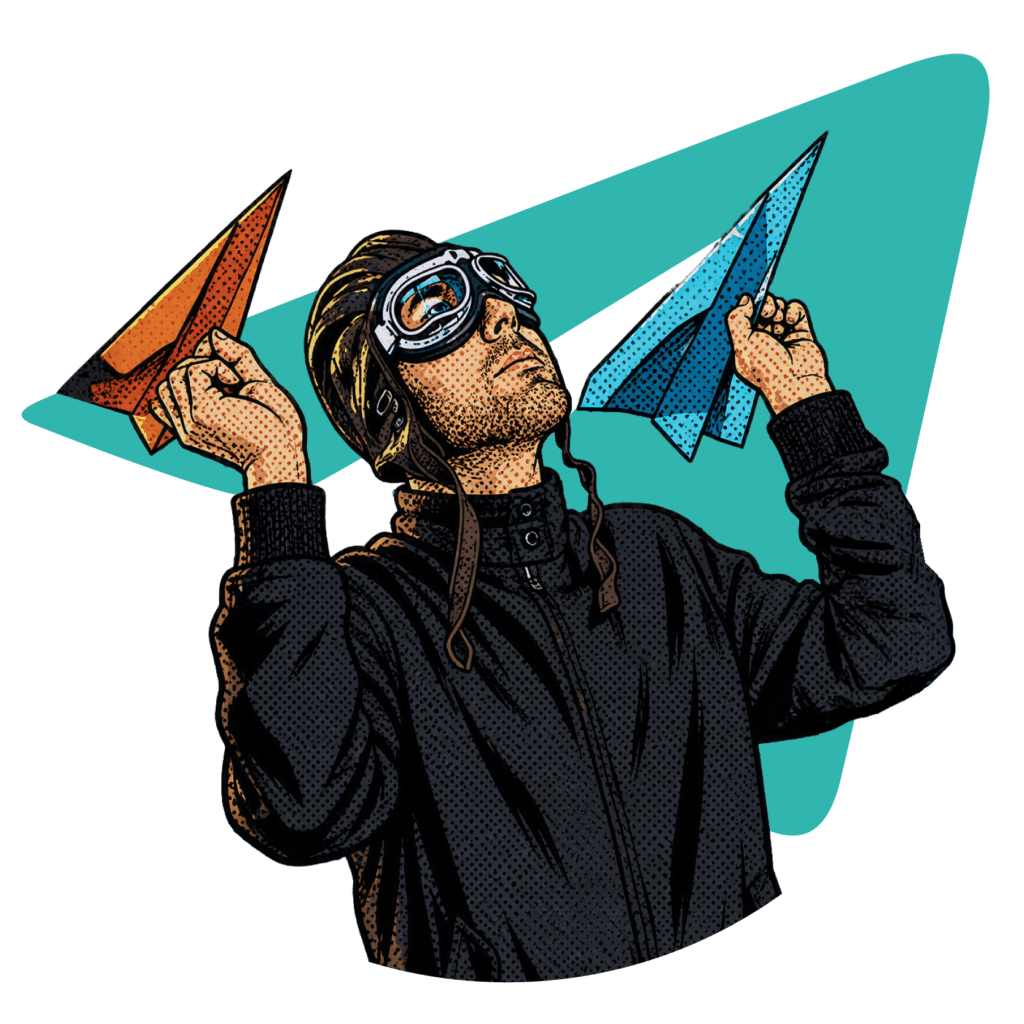 porteur de projet tech illustration