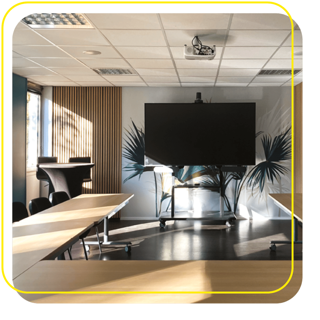 Salle de réunion Tarmac Meylan incubateur tech et deeptech montbonnot